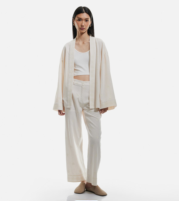 High Waist Wide Leg Pants