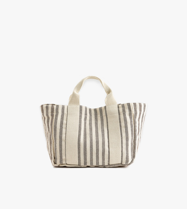 Striped Tote Bag