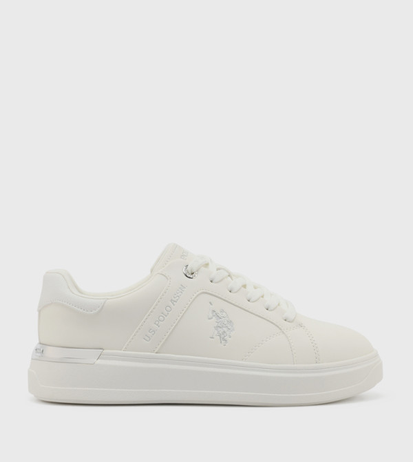 ALSON Logo Detail Lace Up Sneakers