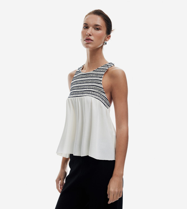 Crochet Strappy Top