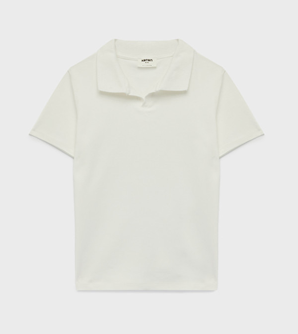 Solid Cotton Short Sleeves Polo T-Shirt