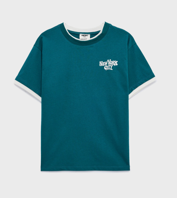 Graphic Crew Neck T-Shirt