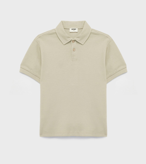 Solid Short Sleeves Polo T-Shirt