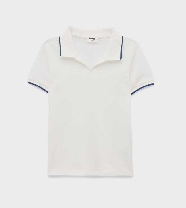 Colorblock Short Sleeves Polo T-Shirt