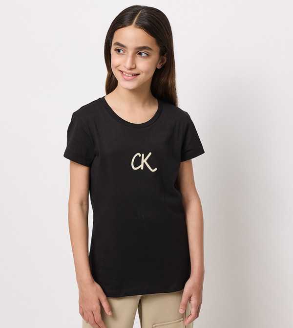 Logo Printed Short Sleeves T-Shirt