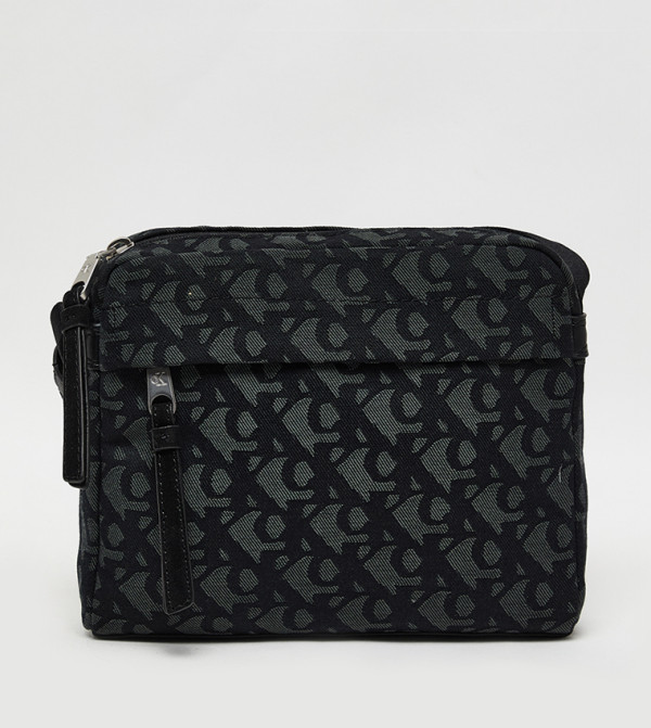 Monogram Printed Crossbody Bag