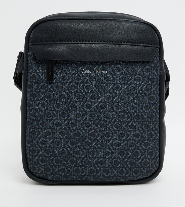 Monogram Print Reporter Bag