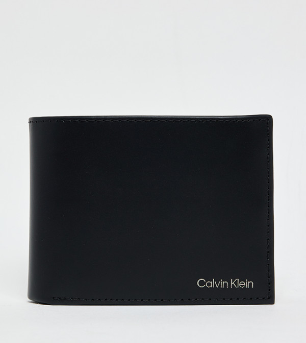 Logo Printed Bi-Fold Wallet