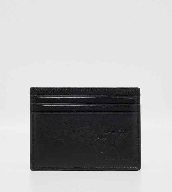 Monogram Embossed Card Holder