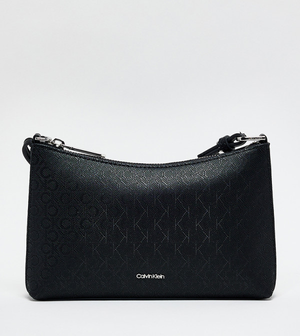 Monogram Patterned Crossbody Bag