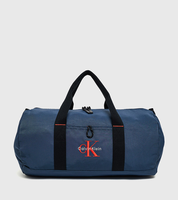 Logo Embroidered Bold Weekender Bag