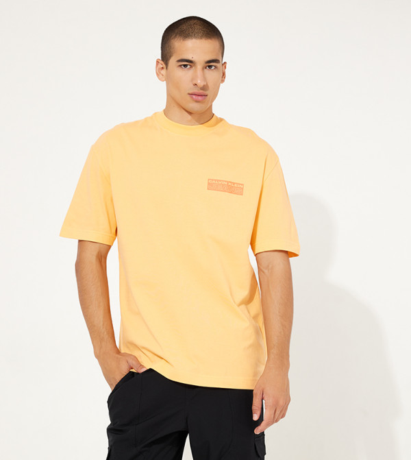 Logo Printed Oversized Casual T-Shirt