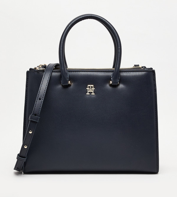 ETERNITY Logo Detail Satchel Bag