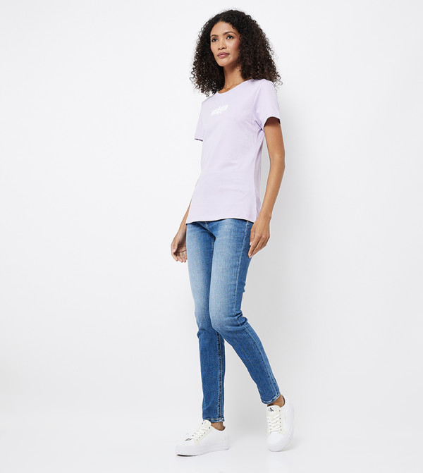 Faded High Rise Skinny Fit Jeans