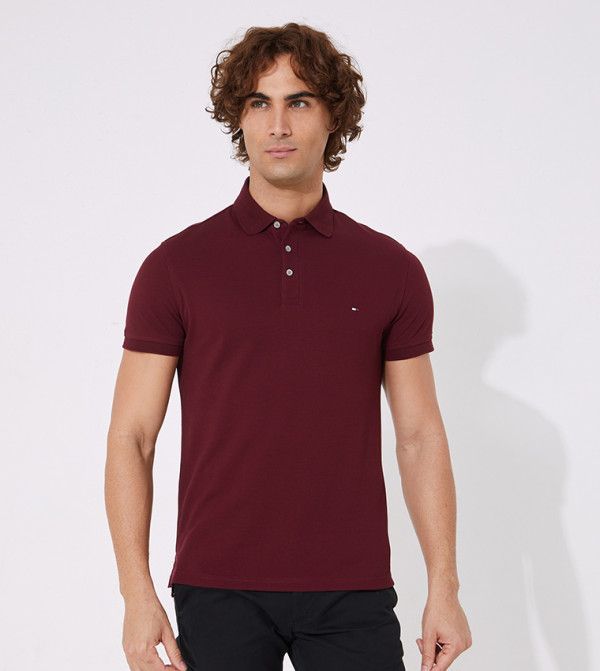 Short Sleeves Slim Fit Polo T-Shirt