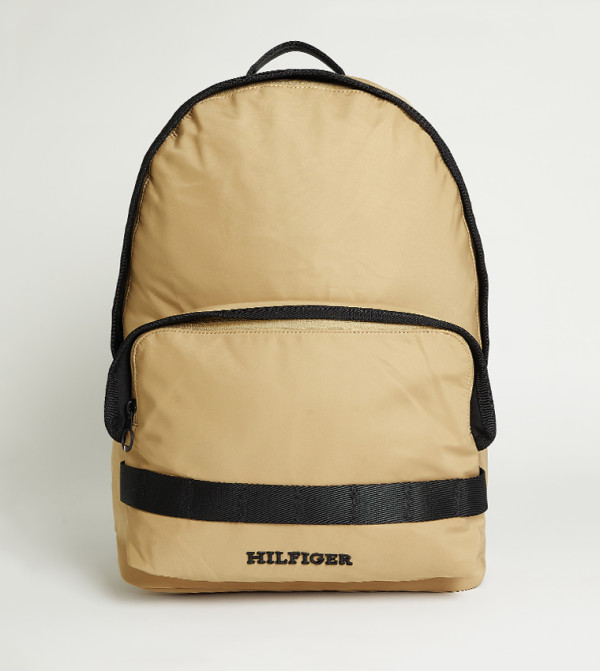 Monogram Embroidered Backpack