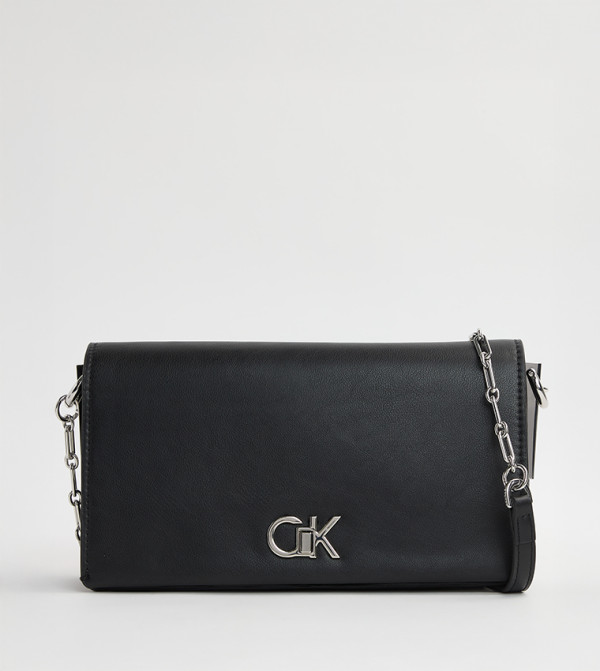 Monogram Detail Shoulder Bag