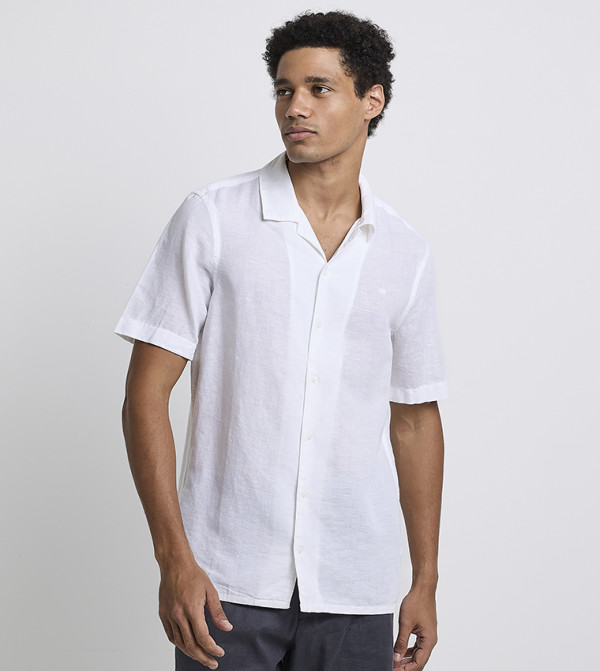Solid Short Sleeves Shirt
