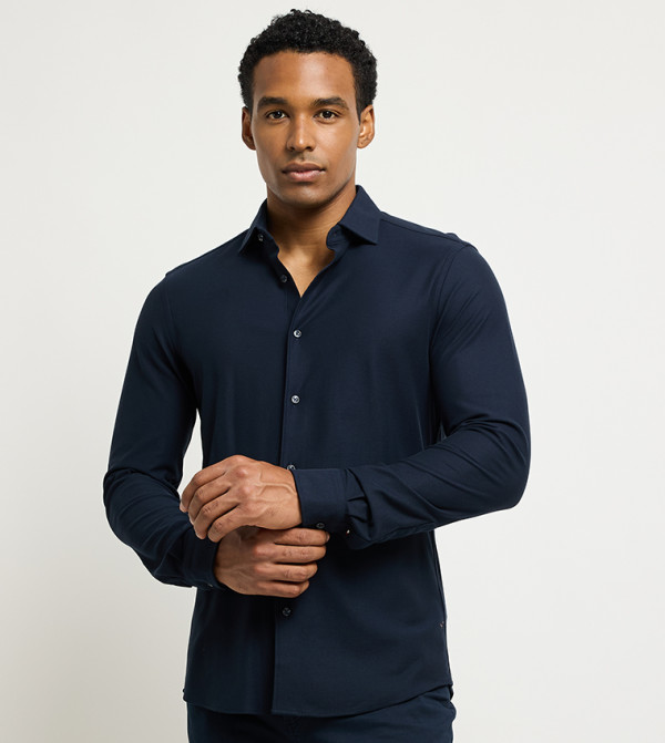 Solid Long Sleeves Shirt