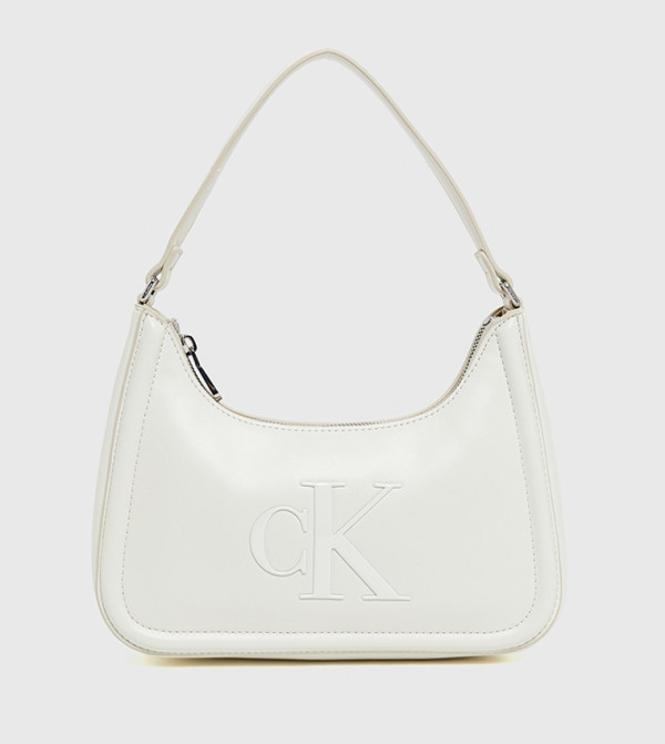 Bold Logo Detail Shoulder Bag