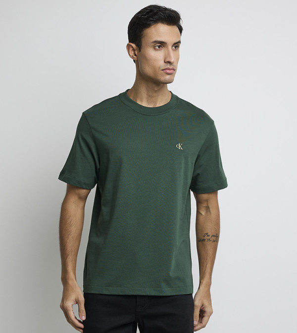 Logo Embroidered Short Sleeves T-Shirt
