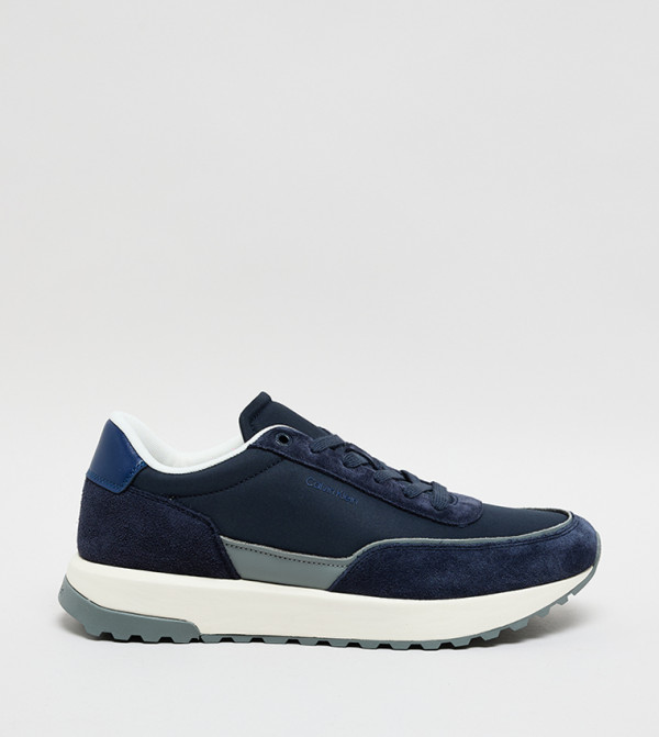 Logo Detail Lace-Up Runner Sneakers