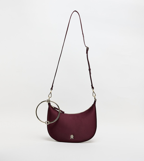 Logo Detail Crossbody Bag with Bracelet Detail