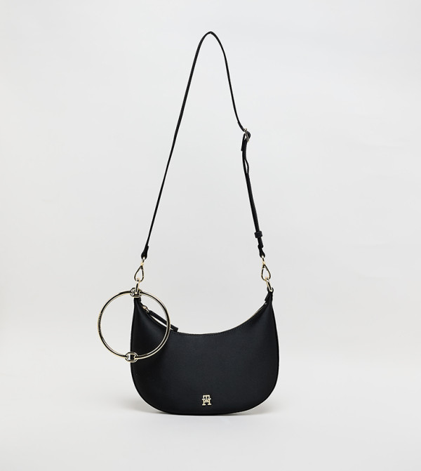 Logo Detail Crossbody Bag with Bracelet Detail