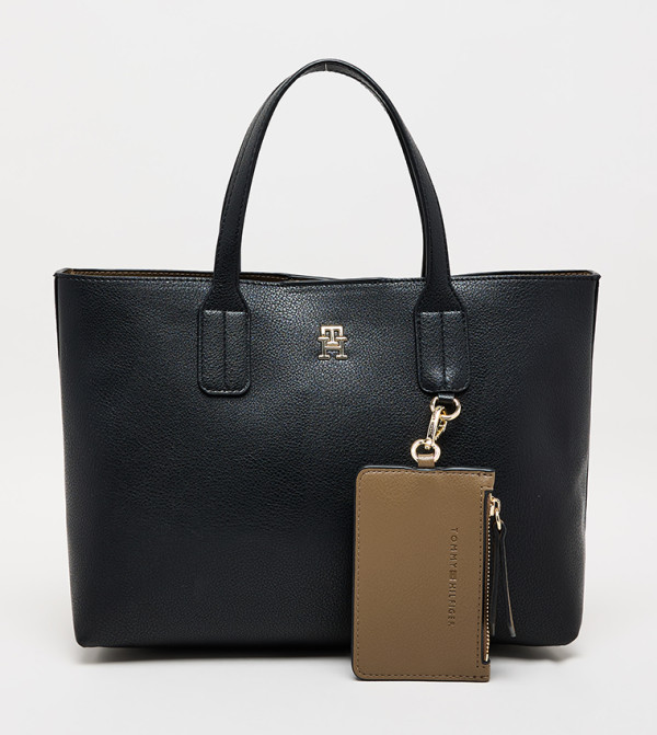 ICON Logo Detail Mini Tote Bag