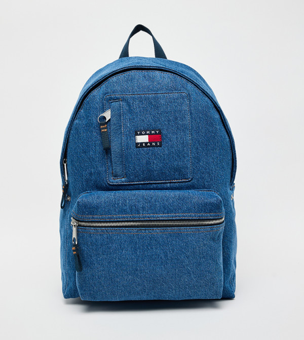 UTILITY Front Pocket Denim Backpack