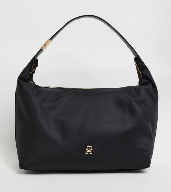 شنطة هوبو نايلون بشعار 