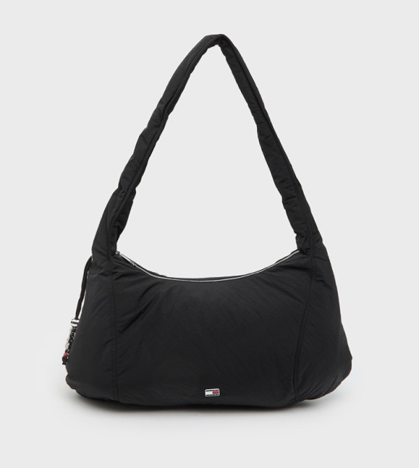 Logo Detail Nylon Shoulder Bag