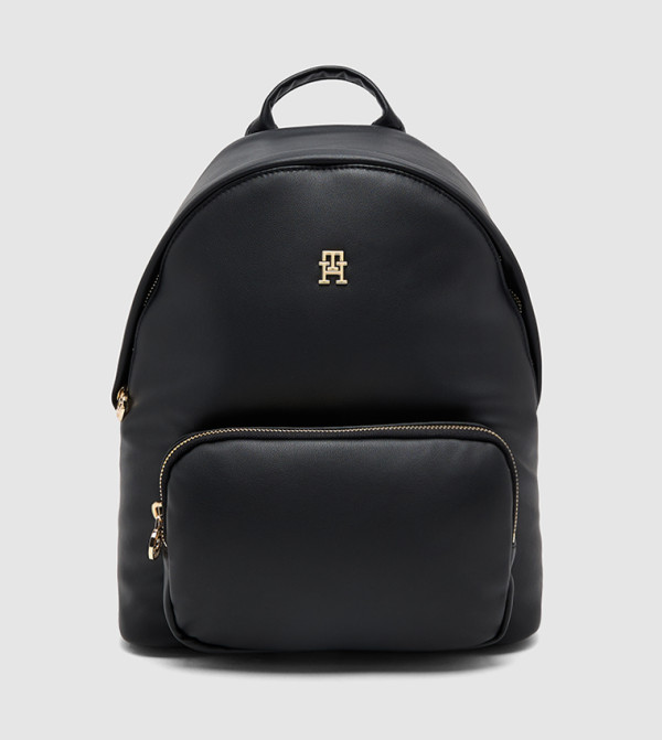 Monogram Detail Zip Around Backpack