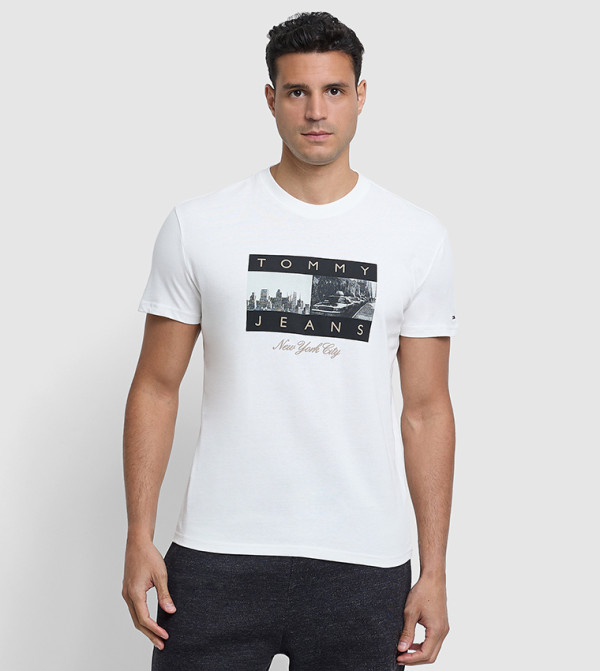 Logo Printed Short Sleeves T-Shirt