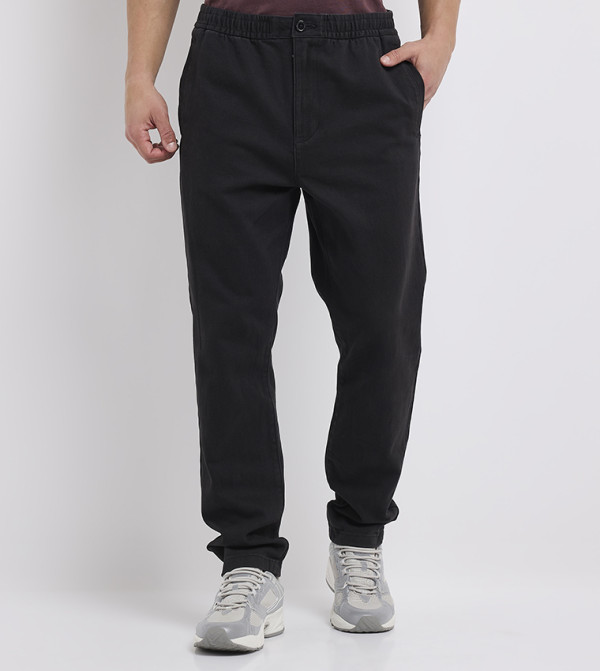ISAAC Logo Detail Chino Pants
