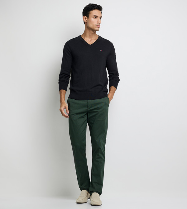 BLEECKER Printed Slim Fit Chinos