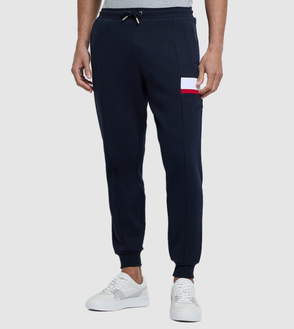 Drawstring Waist Slim Fit Joggers