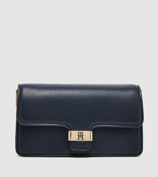 HERITAGE Monogram Plaque Shoulder Bag