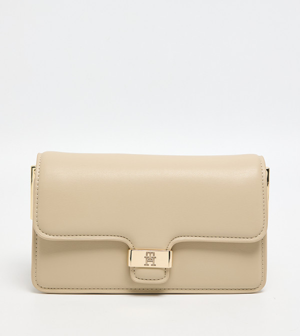 HERITAGE Monogram Flap Crossbody Bag