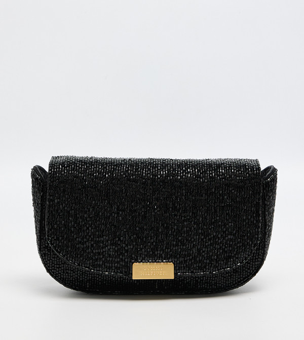 PARTY Embellished Flap Crossbody Bag