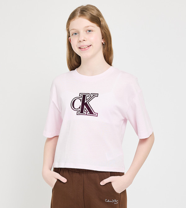 Logo Printed Short Sleeves T-Shirt