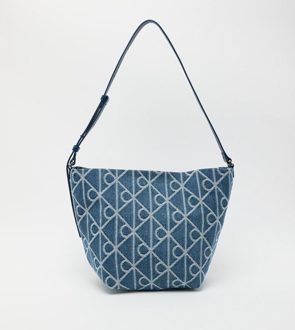 Monogram Patterned Shoulder Bag