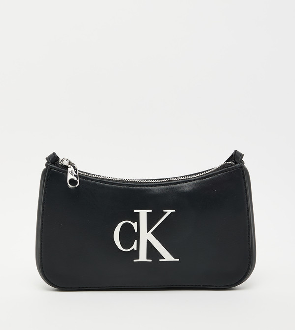 Monogram Detail Shoulder Bag