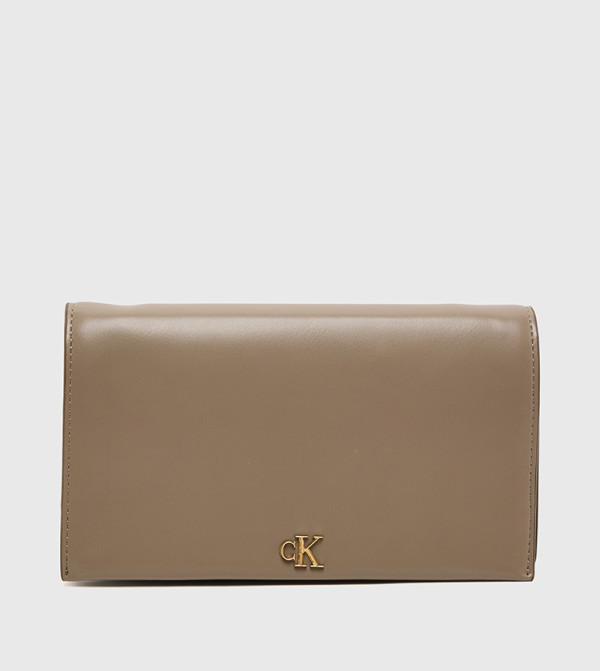 Monogram Flap Chain Strap Clutch Bag