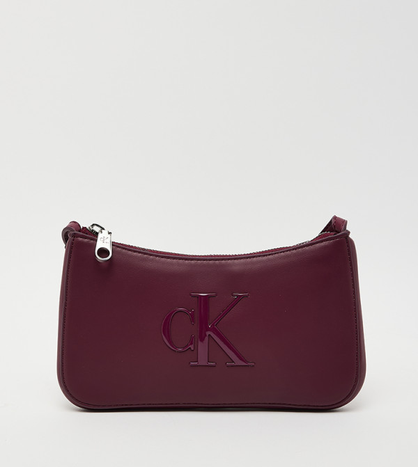 Monogram Detail Shoulder Bag