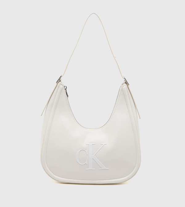 Monogram Crescent Shoulder Bag