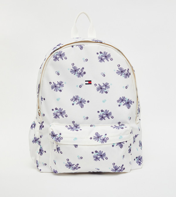 Printed Zip Around Backpack