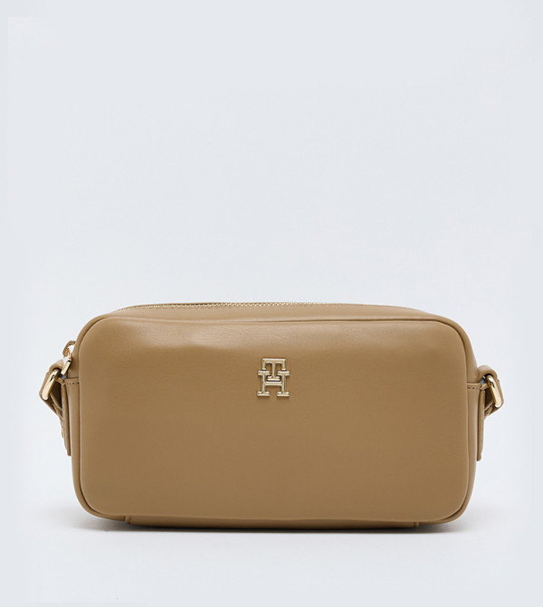 Monogram Zip Closure Camera Bag