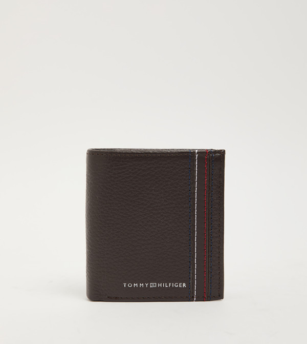 Logo Detail Tri-Fold Wallet