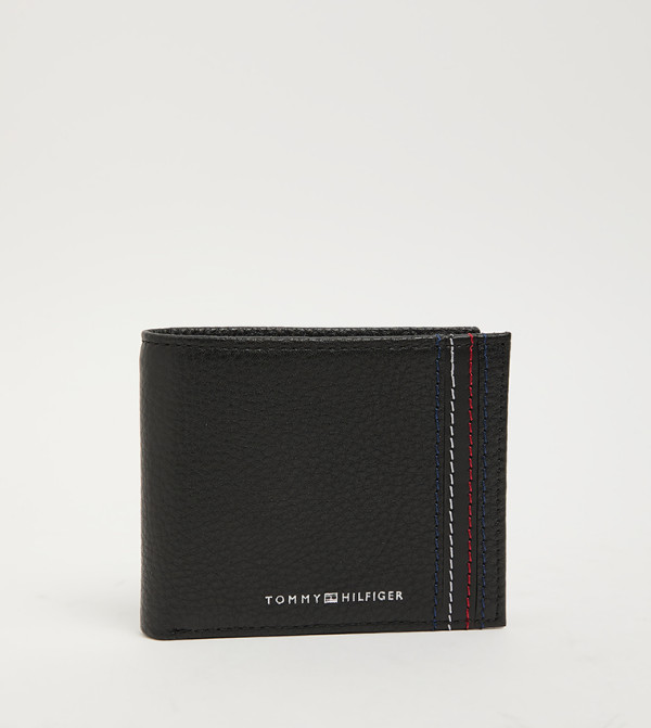 Textured Bi-Fold Wallet